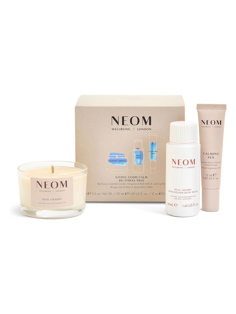 NEOM Giving Good Calm DeStress Trio (Worth £52) - Image 1 of 2