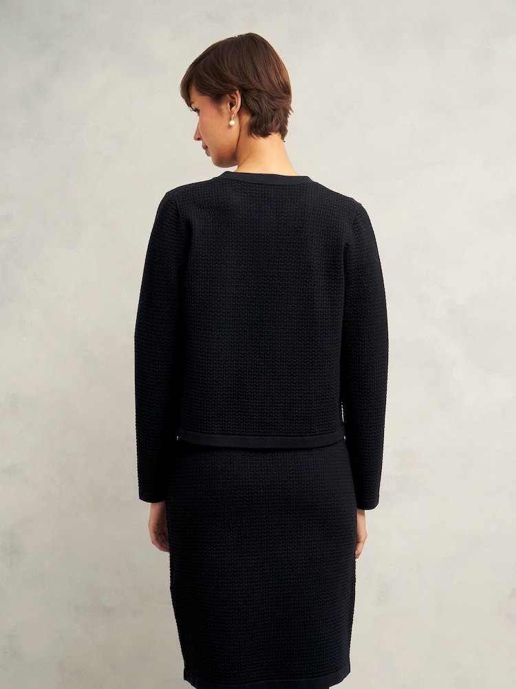 Hobbs Black Petra Knitted Cardigans - Image 2 of 4