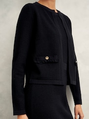 Hobbs Black Petra Knitted Cardigans - Image 3 of 4