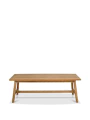 Bentley Designs Oak Camden Rustic Oak 6-8 Extenable Dining Table - Image 3 of 5