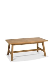 Bentley Designs Oak Camden Rustic Oak 4-6 Extenable Dining Table - Image 3 of 6