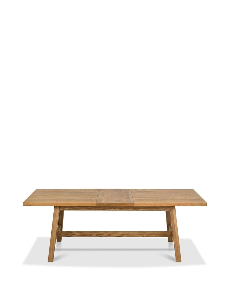 Bentley Designs Oak Camden Rustic Oak 4-6 Extenable Dining Table - Image 6 of 6
