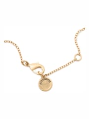 AllSaints Gold Tone Sunburst Pendant Necklace - Image 4 of 4