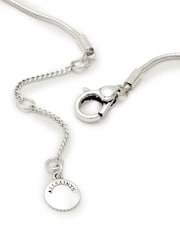 AllSaints Silver Tone Serpent Collar Necklace - Image 4 of 7