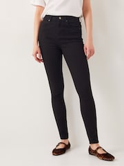 Monsoon Black Nadia High Waisted Skinny Jeans - Image 2 of 4