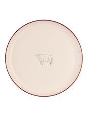 Woodbury Lane Set of 4 Natural Animal Dinner Plates - Image 4 of 5