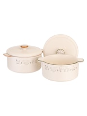Woodbury Lane 2 Pack Natural Mini Casserole Dishes - Image 2 of 5
