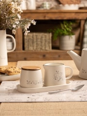 Woodbury Lane Natural Sugar and Milk Jug Set - Image 1 of 3