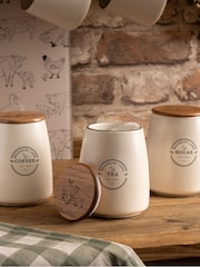 Woodbury Lane Natural Storage Canister Set - Image 1 of 2