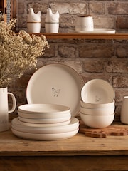 Woodbury Lane Natural Animal Dinner Set 12 Piece - Image 1 of 6