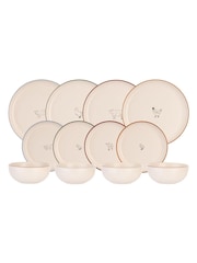 Woodbury Lane Natural Animal Dinner Set 12 Piece - Image 3 of 6