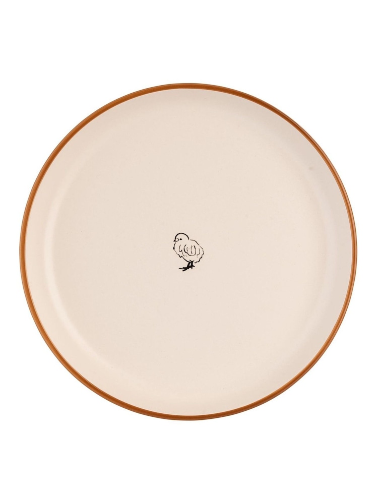 Woodbury Lane Natural Set of 4 Animal Side Plates - Image 2 of 5