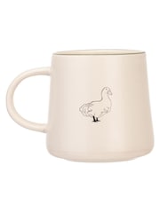 Woodbury Lane Set of 4 Natural Animal Mug - Image 4 of 5