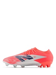 New Balance Red Mens Furon Firm Ground Football Boots - Image 2 of 8