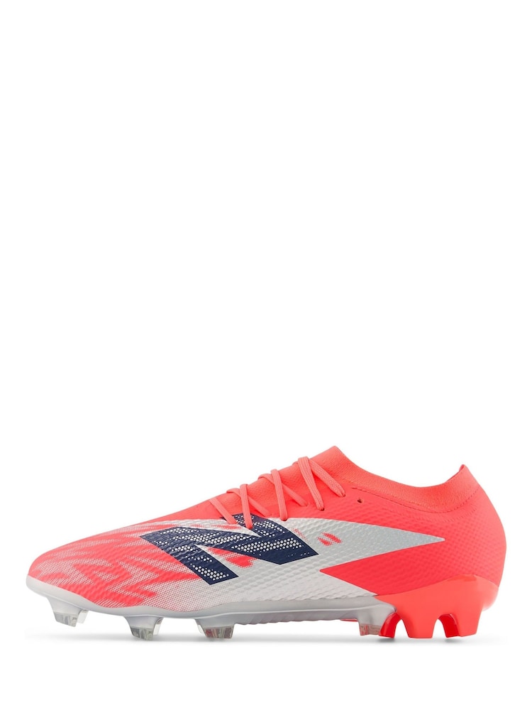 New Balance Red Mens Furon Firm Ground Football Boots - Image 2 of 8 New Balance Red Mens Furon Firm Ground Football Boots - Image 2 of 8