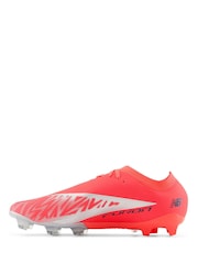 New Balance Red Mens Furon Firm Ground Football Boots - Image 4 of 8