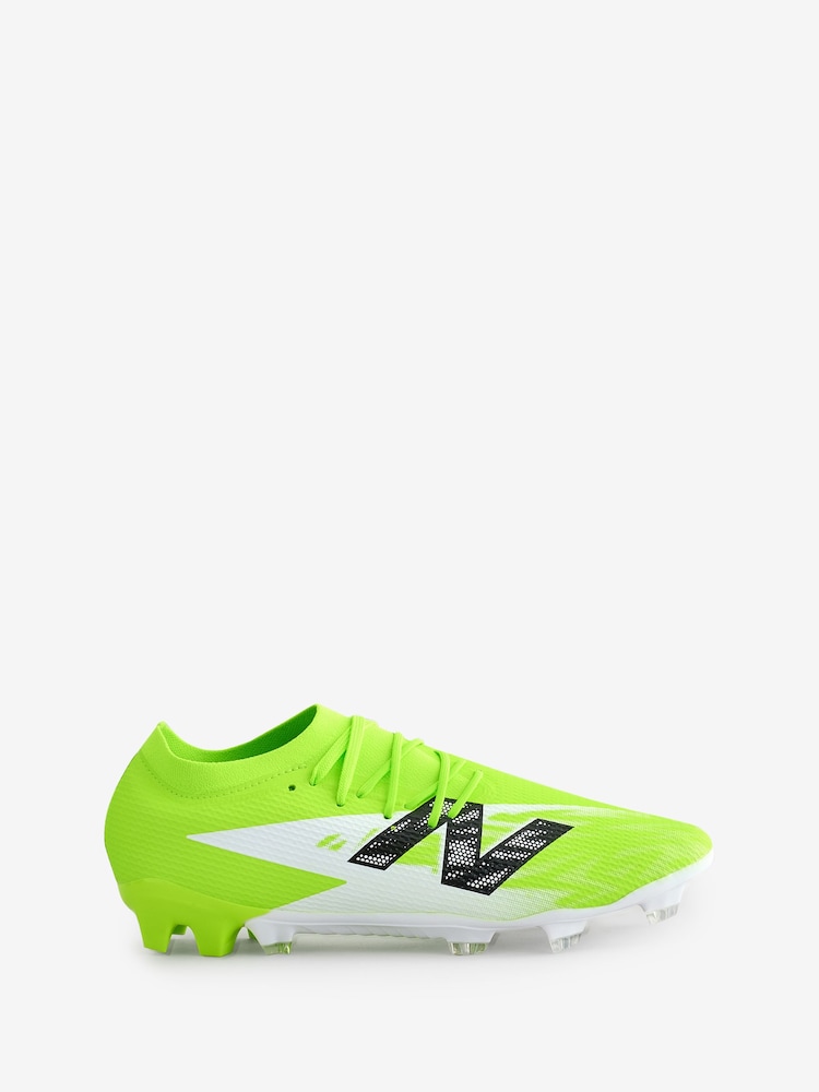 New Balance Lime Green Mens Furon Firm Ground Football Boots - Image 1 of 1