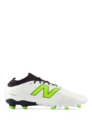 New Balance White Mens Tekala Firm Ground Football Boots - Image 1 of 8