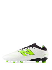 New Balance White Mens Tekala Firm Ground Football Boots - Image 2 of 8