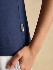 Blue Stripe & Navy - حزمة من 2 تيشِرت بكُم قصير Erin من Joules - Image 7 of 7