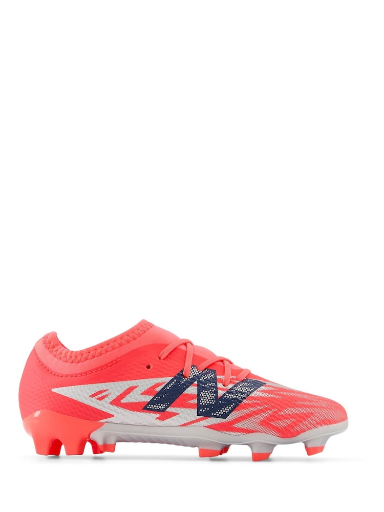 New Balance Red Kids Furon Firm Ground Football Boots - Image 1 of 8 New Balance Red Kids Furon Firm Ground Football Boots - Image 1 of 8