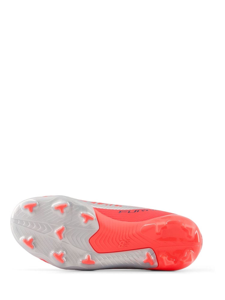 New Balance Red Kids Furon Firm Ground Football Boots - Image 8 of 8 New Balance Red Kids Furon Firm Ground Football Boots - Image 8 of 8