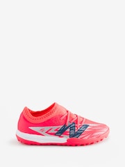 New Balance Red Kids Furon Astro Turf Football Boots - Image 1 of 1