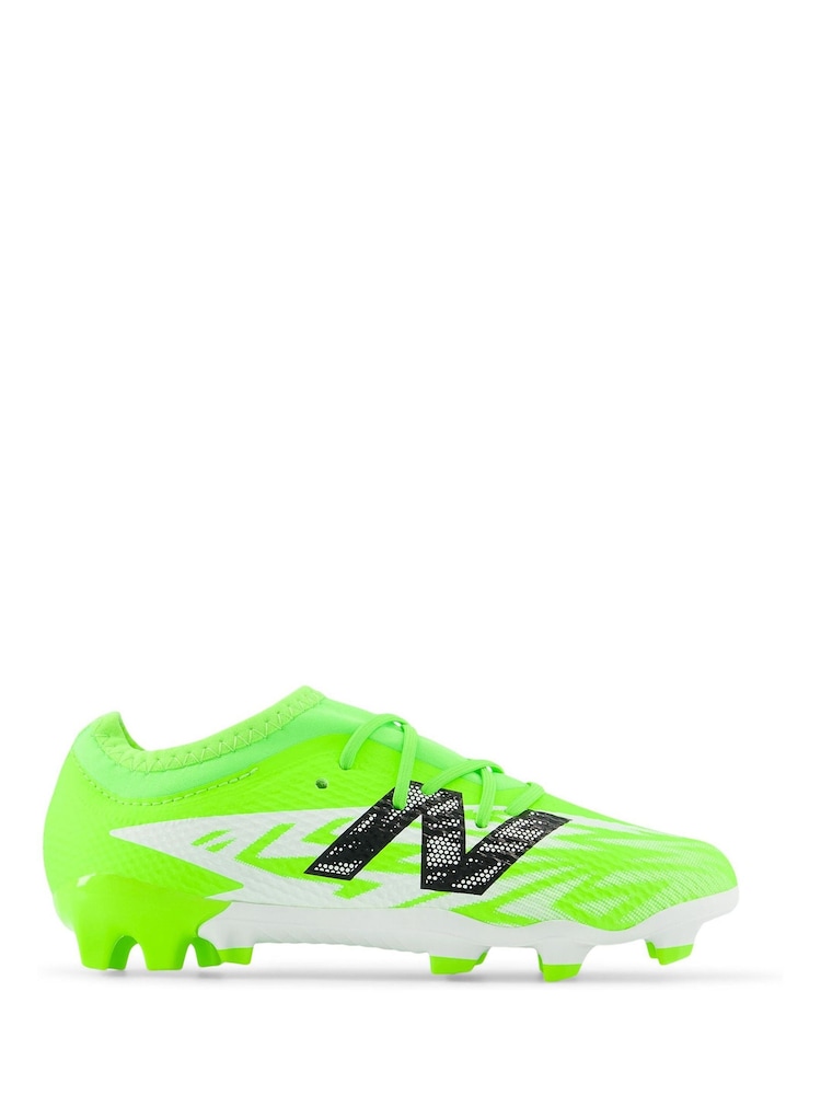 New Balance Green Kids Furon Firm Ground Football Boots - Image 1 of 8 New Balance Green Kids Furon Firm Ground Football Boots - Image 1 of 8