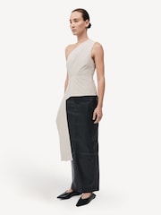 St Agni Cream Asymm Origami Top - Image 5 of 6