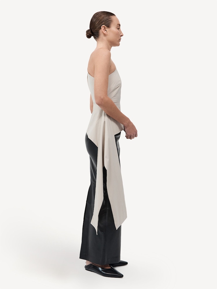 St Agni Cream Asymm Origami Top - Image 6 of 6
