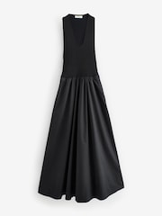St Agni Black Plunge Neck Dress - Image 7 of 7