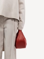 St Agni Red Soft Bon Bon Bag - Image 3 of 12