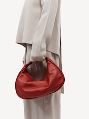 St Agni Red Soft Bon Bon Bag - Image 5 of 12