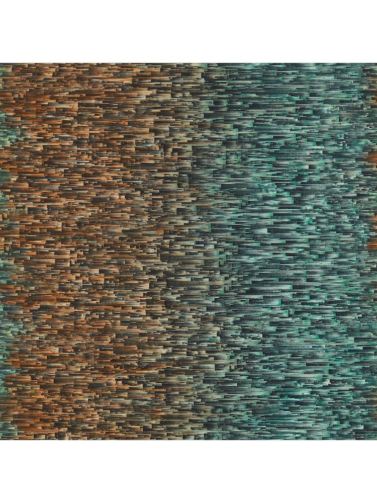 Clarke & Clarke TealSpice Fusion Ombre Wallpaper Sample - Image 1 of 1