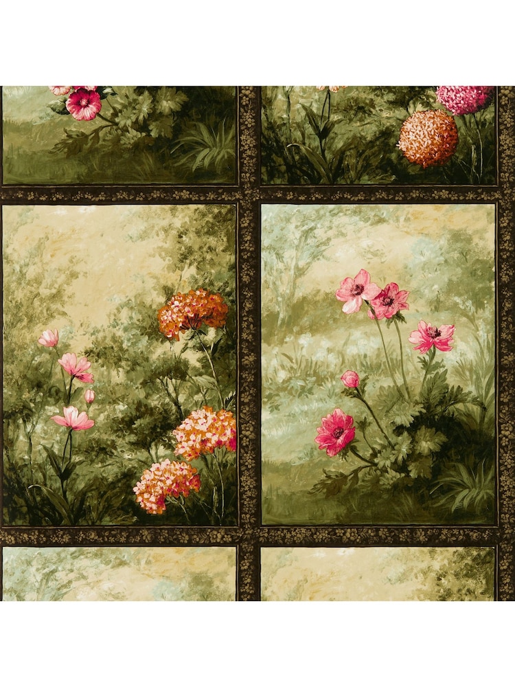 Clarke & Clarke Antique Marianne Artus Wallpaper Sample - Image 1 of 1