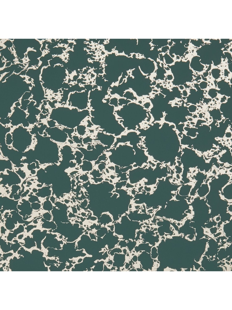 Clarke & Clarke Teal Gold Botanica Pietra Wallpaper Sample - Image 1 of 1