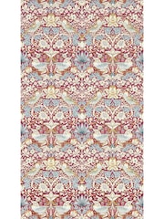Clarke & Clarke Plum William Morris Strawberry Thief Wallpaper Sample - Image 1 of 1