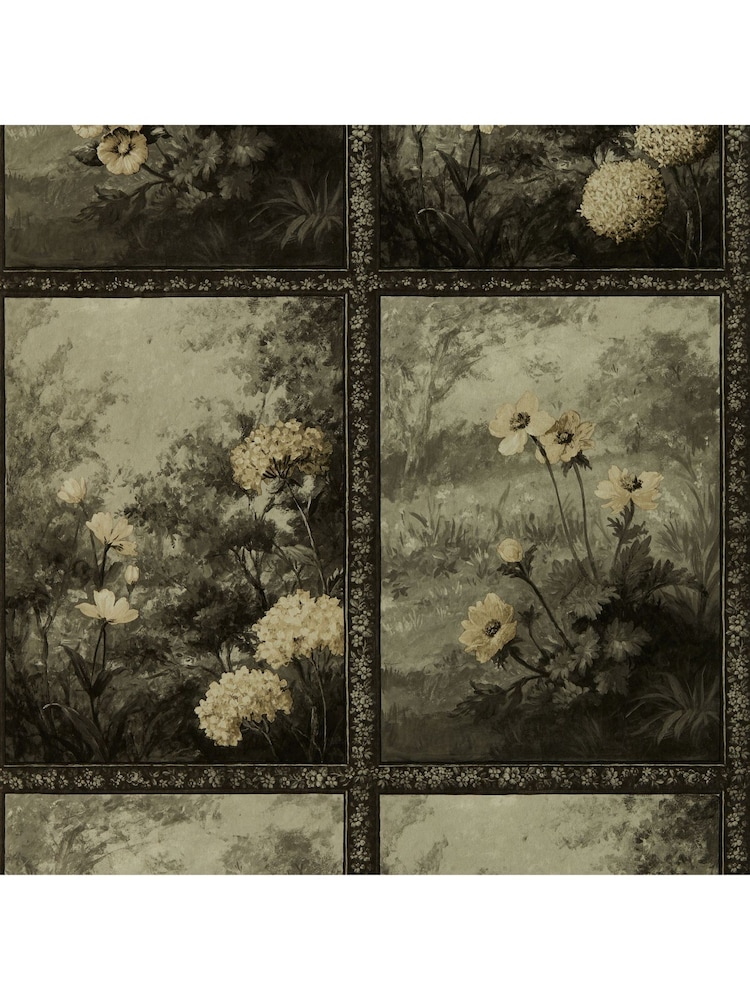 Clarke & Clarke Gilver Marianne Artus Wallpaper Sample - Image 1 of 1