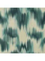 Clarke & Clarke Teal Lusso Colorante Wallpaper Sample - Image 2 of 3