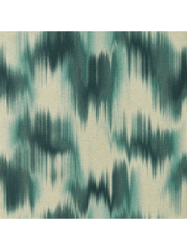 Clarke & Clarke Teal Lusso Colorante Wallpaper Sample - Image 2 of 3
