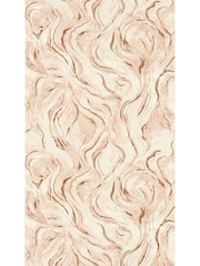Clarke & Clarke Blush Lusso Lavico Wallpaper Sample - Image 1 of 1