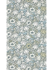 Clarke & Clarke Slate Dove William Morris Mallow Wallpaper Sample - Image 1 of 1