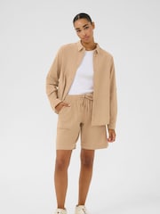 Kaffe Casual Fit Natural KAnaya Long Sleeve 100% Cotton Shirt - Image 2 of 5