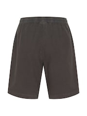Kaffe Grey KAnaya Wide Legs Elastic Waist 100% Cotton Shorts - Image 7 of 7