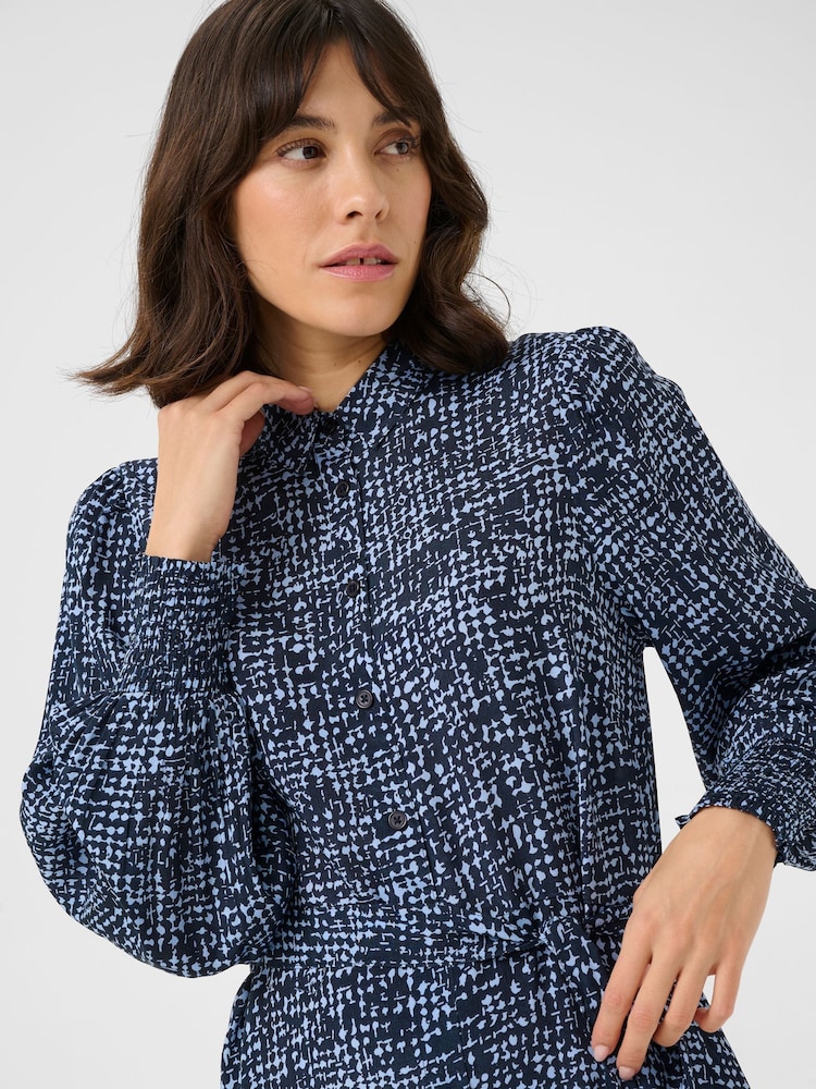 Kaffe KApollie Button Pocket Maxi Dress - Image 3 of 5
