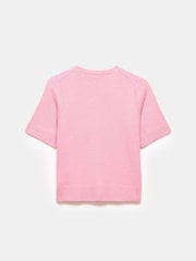 Mint Velvet Pink Wool Blend Knit Top - Image 8 of 8