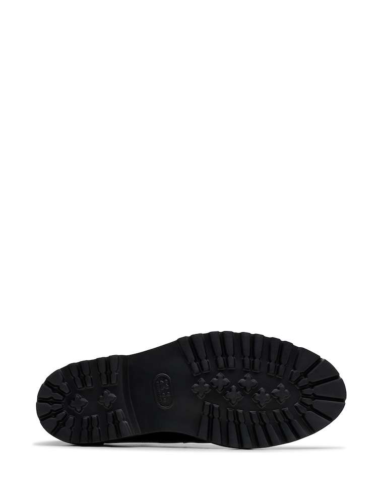 Clarks Black Black Leather Berwick Lace Shoes - Image 6 of 6