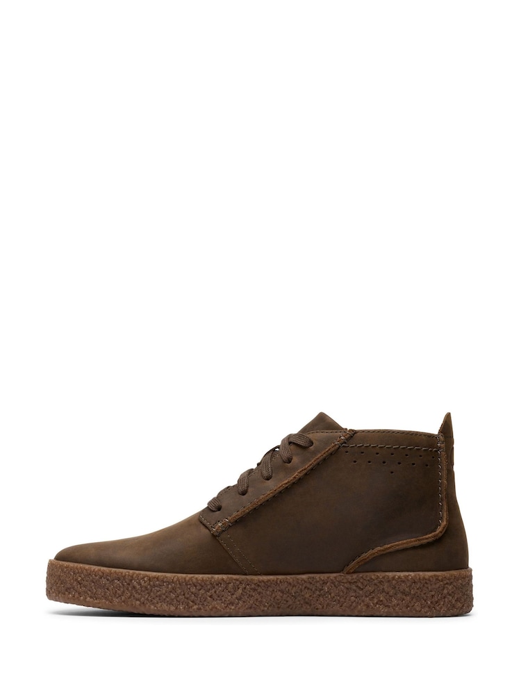 Clarks Green Khaki Nubuck Streethill Mid Boots - Image 2 of 6 Clarks Green Khaki Nubuck Streethill Mid Boots - Image 2 of 6