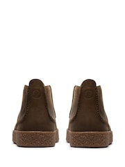 Clarks Green Khaki Nubuck Streethill Mid Boots - Image 5 of 6