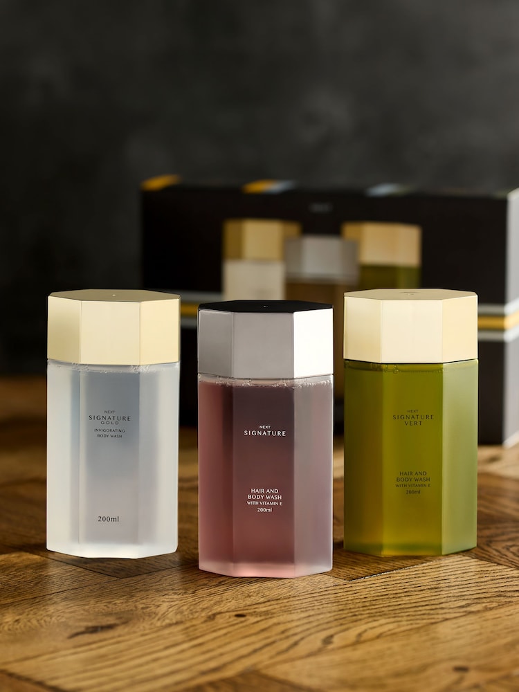 Set of 3 Signature Collection Hair & Body Wash Gift Set - Image 2 of 3 Set of 3 Signature Collection Hair & Body Wash Gift Set - Image 2 of 3